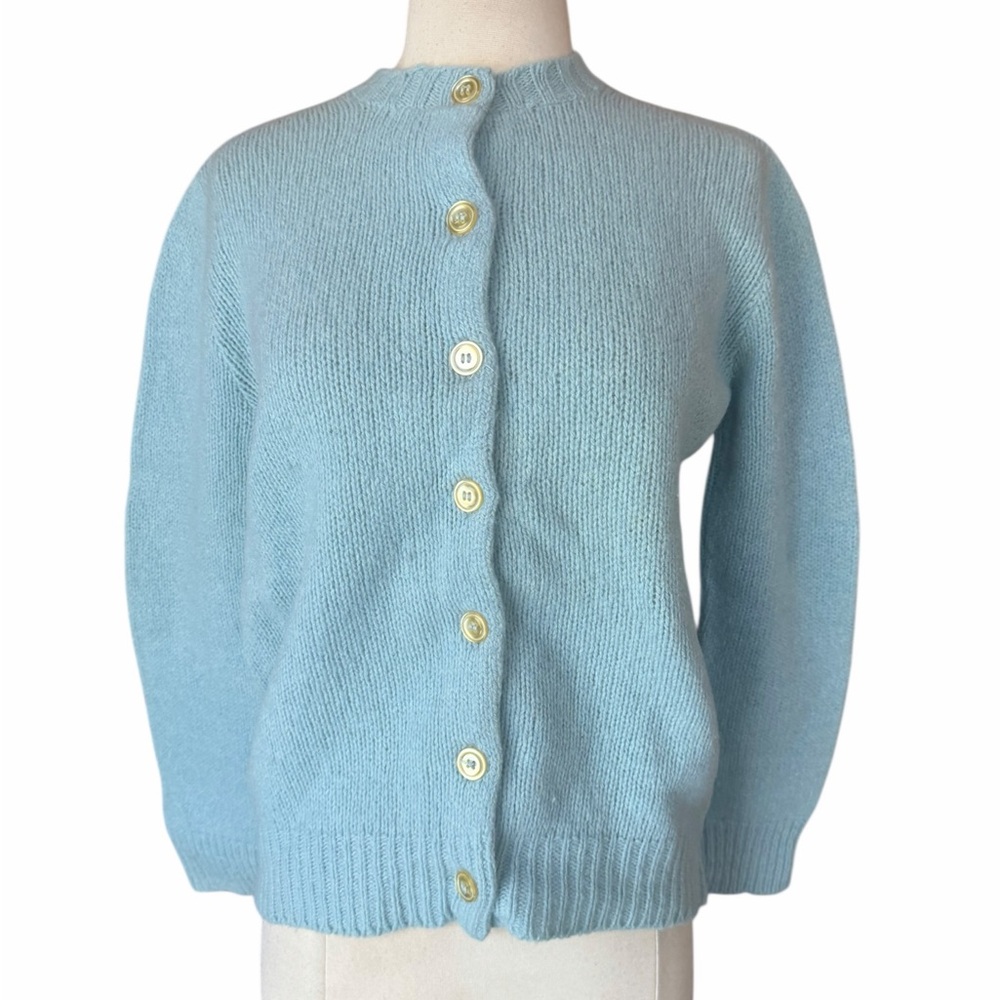 1960s/70s‎ Lerner Shops 100% Shetland Wool Cardigan